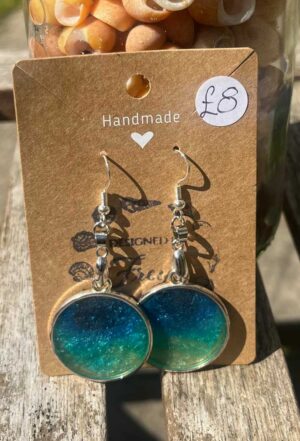 Sea and beach inspired earrings
